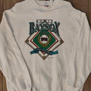 Rare VTG Hanes Bowie Baysox 1994 Inaugural Season Minor League MLB Sweatshirt XL